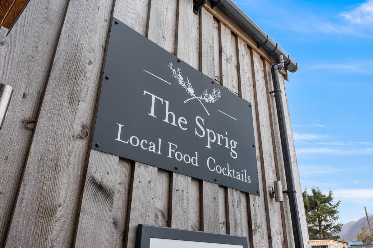 The Sprig Restaurant from the outside